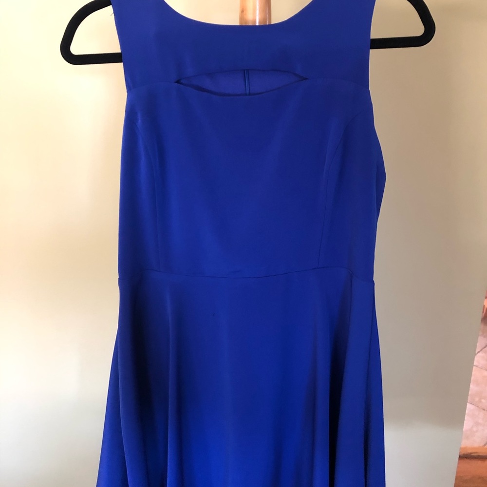 Blue dress